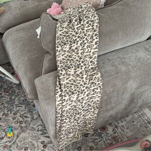 Aerie leopard street trouser